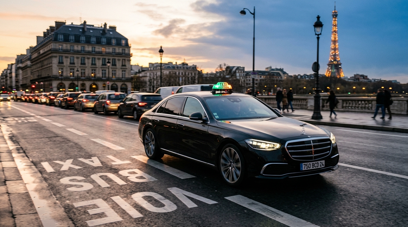 Aperçu Taxi Parisien & Voies de Bus NaviCab